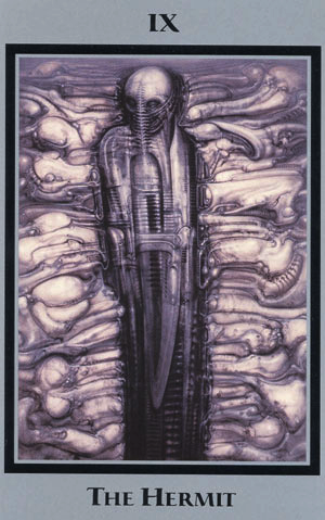 Illustration for article titled H.R. Giger Tarot cards always predict an unsettling future